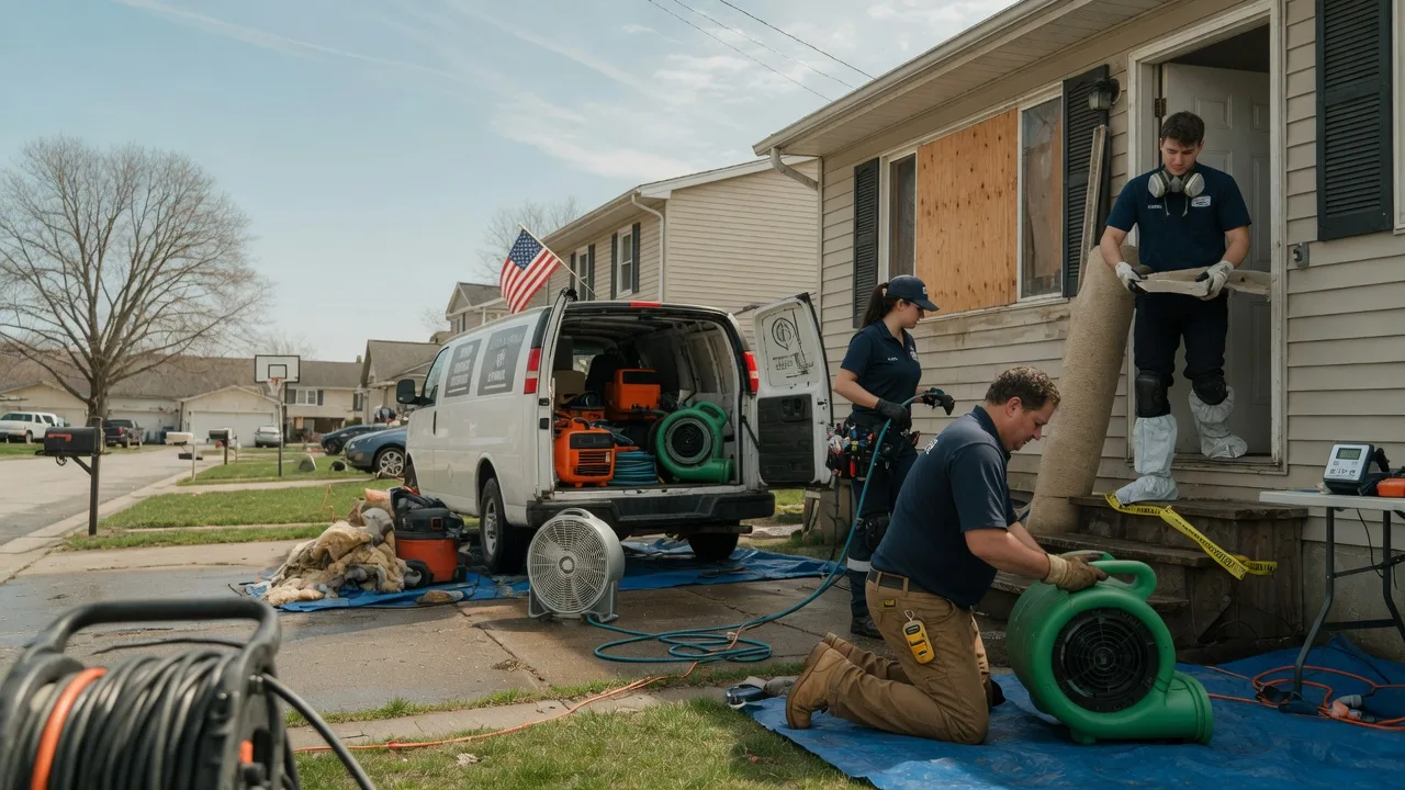 Water Damage Restoration in Dunreith, IN near me